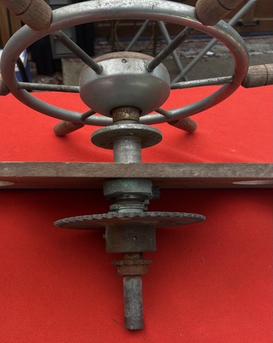 Vintage brass ships - 22”,