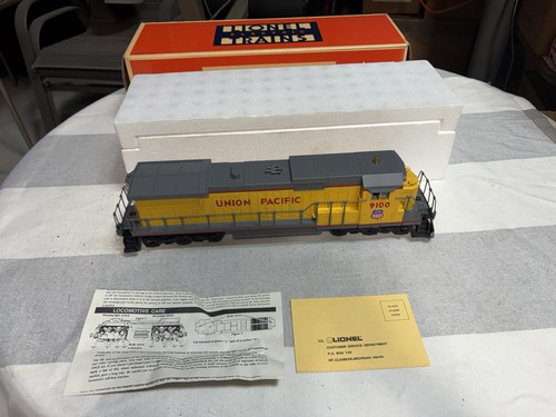 Lionel union pacific - union, dash-8